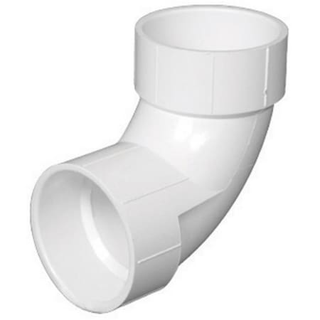 Charlotte Pipe And Foundry PVC003000800HA 105 in 90 Degree PVC Elbow 42663